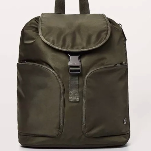Lululemon Carry Onward Rucksack Dark Olive - Picture 8 of 8